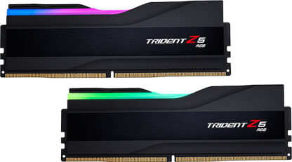 G.Skill Trident Z5 RGB 64GB DDR5 RAM με 2 Modules (2x32GB) και Ταχύτητα 6000 για Desktop Κωδικός: F5-6000J3040G32GX2-TZ5RK