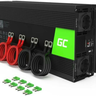 Green Cell Inverter Αυτοκινήτου για Μετατροπή 12V DC σε 230V AC με 1xUSB Κωδικός: INV12