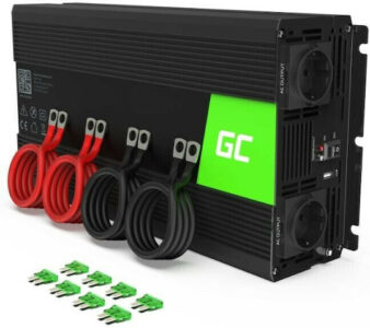 Green Cell Inverter Αυτοκινήτου για Μετατροπή 12V DC σε 230V AC με 1xUSB Κωδικός: INV12