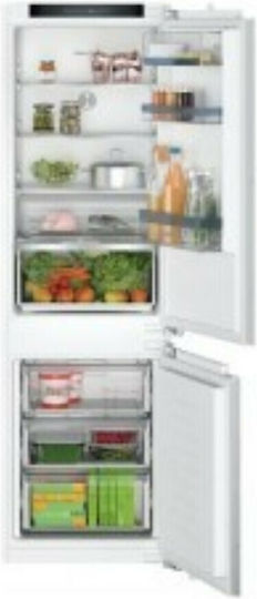 Bosch Εντοιχιζόμενος Ψυγειοκαταψύκτης 260lt NoFrost Υ177.2xΠ54.1xΒ54.8εκ. Λευκός KIN86VFE0