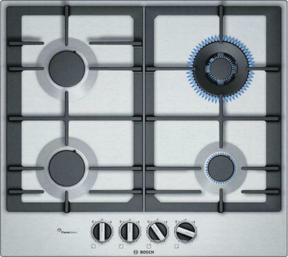 Bosch Εστία Υγραερίου Αυτόνομη Inox 58.2x52εκ. Κωδικός: PCH6A5B90