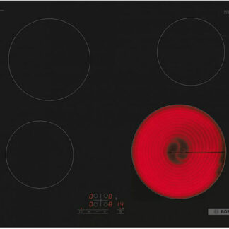 Bosch Serie 6 PPS9A6B90 hob Black Built-in 90 cm Gas 5 zone(s)