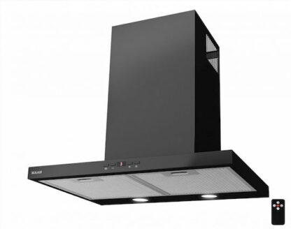 Maan Siena Soft 60 Απορροφητήρας Καμινάδα 60cm Μαύρος