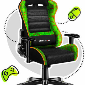 Huzaro Ranger 6.0 Child Καρέκλα Gaming Δερματίνης με Ρυθμιζόμενα Μπράτσα Μαύρη
