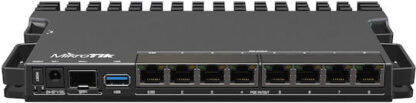 Mikrotik RB5009UPR+S+IN wired router 2.5 Gigabit Ethernet  Gigabit Ethernet Black