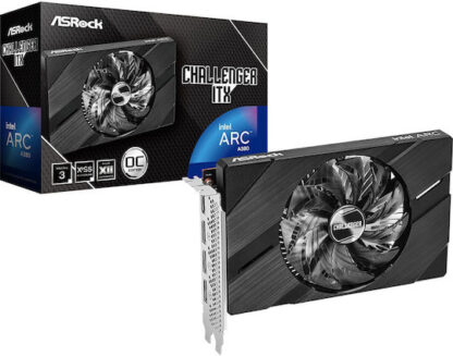 Asrock Challenger Intel Arc A380 ITX 6GB OC GDDR6