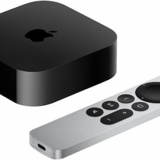 Apple TV Box TV 4K MN893CS/A 4K UHD με WiFi και 128GB Αποθηκευτικό Χώρο με Λειτουργικό tvOS και Siri