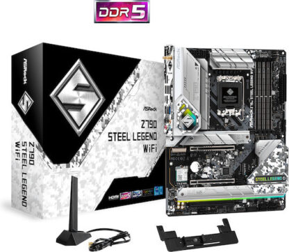ASRock Z790 Steel Legend Wifi Motherboard ATX με Intel 1700 Socket
