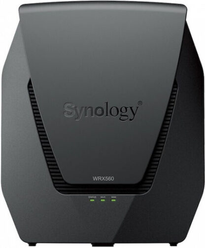 Synology WRX560 Ασύρματο Router Wi‑Fi 6 με 4 Θύρες Gigabit Ethernet
