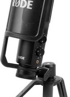 Rode NT1 5th Generation Πυκνωτικό Μικρόφωνο με Καλώδιο XLR / USB Shock Mounted για Φωνητικά σε Ασημί Χρώμα