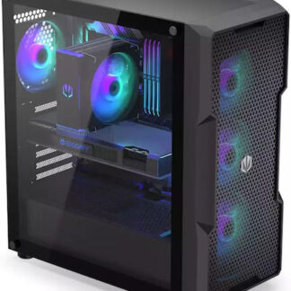 Corsair iCUE Link 6500X RGB Gaming Midi Tower Κουτί Υπολογιστή με Πλαϊνό Παράθυρο Μαύρο