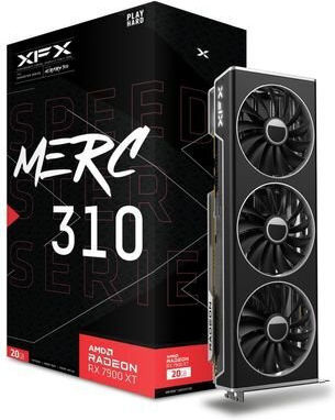 XFX Radeon RX 7900 XT 20GB GDDR6 Speedster MERC 310 Κάρτα Γραφικών Κωδικός: RX-79TMERCU9