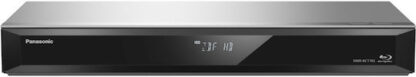 Panasonic Blu-Ray Player DMR-BST765AG Ενσωματωμένο WiFi με Δυνατότητα Εγγραφής Blu-Ray/DVD και USB Media Player Ασημί