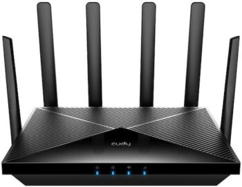Cudy P5 wireless router Gigabit Ethernet Dual-band (2.4 GHz / 5 GHz) 5G Black