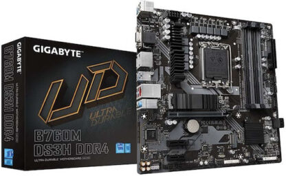 Gigabyte B760M DS3H DDR4 motherboard Intel B760 LGA 1700 micro ATX