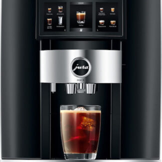 Jura WE6 Piano Black Αυτόματη Μηχανή Espresso 1450W Πίεσης 15bar με Μύλο Άλεσης Μαύρη