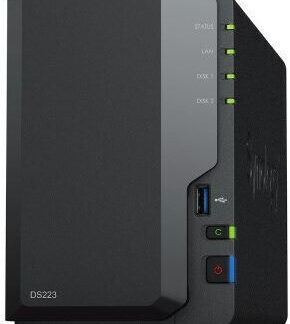 Synology DiskStation DS223 NAS/storage server Desktop Realtek RTD1619B 2 GB DDR4