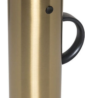 Stelton EM 77 thermal jug 1l brushed brass