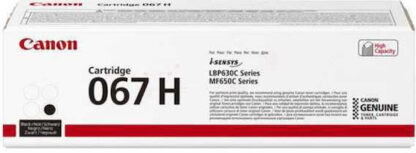 Canon 067H Γνήσιο Toner Laser Εκτυπωτή Μαύρο High Capacity 3130 Σελίδων (5106C002)