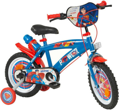 Toimsa Superman 14" Παιδικό Ποδήλατo Πόλης Μπλε