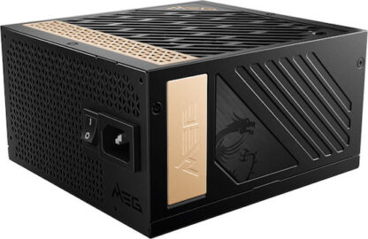 MSI MEG AI1300P PCIE5 power supply unit 1300 W 24-pin ATX ATX Black