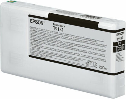 Epson T9131 Γνήσιο Μελάνι Εκτυπωτή InkJet Photo Μαύρο (C13T913100)
