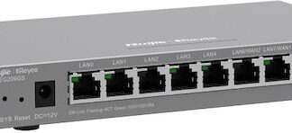 Ruijie Networks RG-EW3000GX PRO wireless router Gigabit Ethernet Dual-band (2.4 GHz / 5 GHz) Black