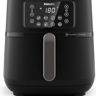 Ninja AF500EU fryer Double 10.4 L Stand-alone 2470 W Hot air fryer Black  Stainless steel