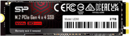 Silicon Power UD90 SSD 2TB M.2 NVMe PCI Express 4.0 Κωδικός: SP02KGBP44UD9005