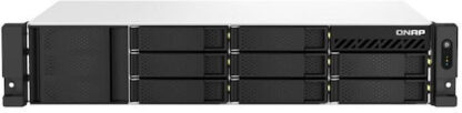 QNap TS-864EU-RP-8G NAS Rack με 8 θέσεις για M.2/SSD και 2 θύρες Ethernet