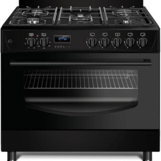 Ravanson KWGE-K90-6 Top Chef Κουζίνα 107lt με Εστίες Υγραερίου Π90εκ. Inox