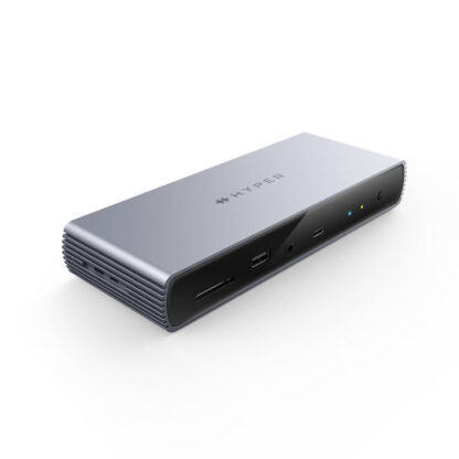 Targus HyperDrive Thunderbolt 4 Docking Station με HDMI 4K PD Ethernet και σύνδεση 2 Οθονών Γκρι