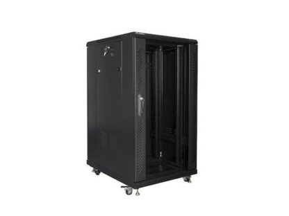 Lanberg Επιδαπέδια Καμπίνα Rack 22U 19" 60x60x115.9cm Μαύρο FF01-6822-12B