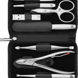 Zwilling Maniküre-Etui Leder 5tlg. schwarz
