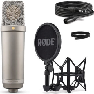 Rode NT1 Signature Series Πυκνωτικό Μικρόφωνο XLR Shock Mounted για Φωνητικά