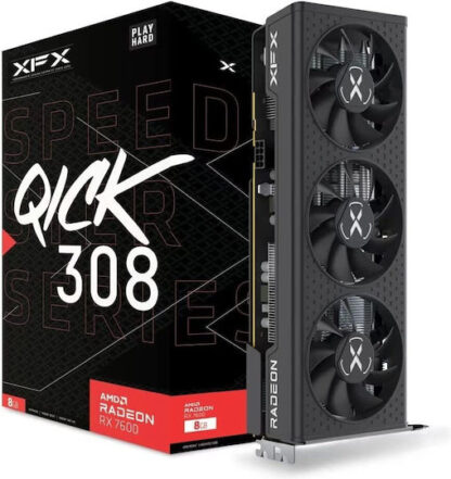 XFX RX-76PQICKBY graphics card AMD Radeon RX 7600 8 GB GDDR6