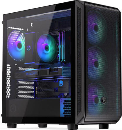 Endorfy Arx 700 ARGB Gaming Midi Tower Κουτί Υπολογιστή Μαύρο