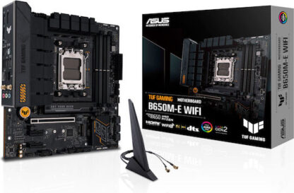 Asus TUF Gaming B650M-E WiFi Motherboard Micro ATX με AMD AM5 Socket