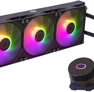 Thermaltake TH240 V2 ARGB Sync Υδρόψυξη Επεξεργαστή Διπλού Ανεμιστήρα 120mm για Socket 1200 Λευκή