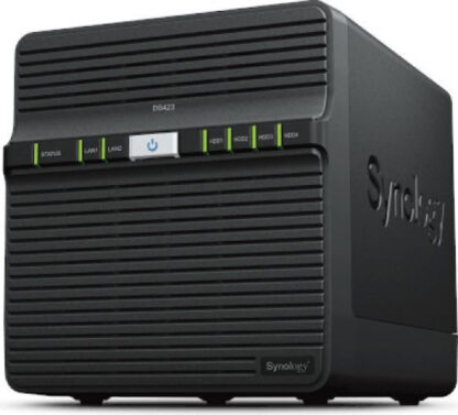 Synology DS423 NAS Tower με 4 θέσεις για HDD/SSD και 2 θύρες Ethernet