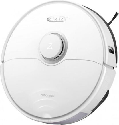 Roborock S8 Σκούπα Ρομπότ για Σκούπισμα & Σφουγγάρισμα με Χαρτογράφηση και Wi-Fi Λευκή