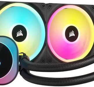 Corsair ICUE Link H100i Υδρόψυξη Επεξεργαστή Διπλού Ανεμιστήρα 120mm για Socket AM4/AM5/1700/1200/115x με RGB Φωτισμό Λευκή