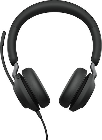 Jabra Evolve2 40 VOIP Headset UC Stereo Headet Black USB-A (24189-989-999)