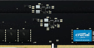 Crucial DDR5-5600 Kit       64GB 2x32GB UDIMM CL46 (16Gbit)