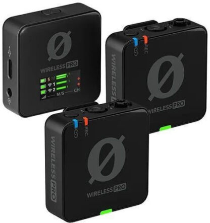Rode Wireless PRO Dual Microphone System Σετ Ασύρματο Δυναμικό Μικρόφωνο Πέτου, Clip On, Ζώνης