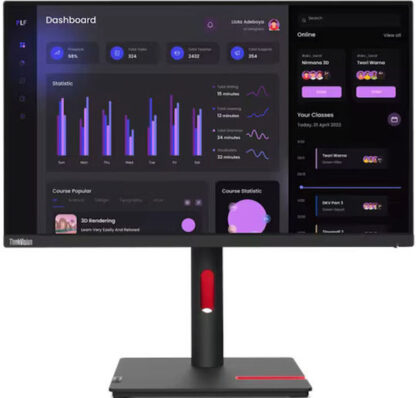 Lenovo ThinkVision T24i-30 LED display 60.5 cm (23.8 ) 1920 x 1080 pixels Full HD Black