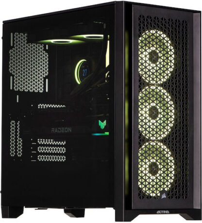 Actina 5901443330370 PC Midi Tower AMD Ryzen™ 7 7800X3D 32 GB DDR5-SDRAM 2 TB SSD AMD Radeon RX 7900 XTX Windows 11 Pro Black