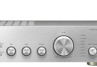 Pioneer A-10AE Ολοκληρωμένος Ενισχυτής Hi-Fi Stereo 50W/4Ω 30W/8Ω A10AESMGP Ασημί