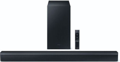 Samsung HW-C460G (2023) Soundbar 2.1 Bluetooth και Wi-Fi 300W με Ασύρματο Subwoofer και Τηλεχειριστήριο Titanium Black