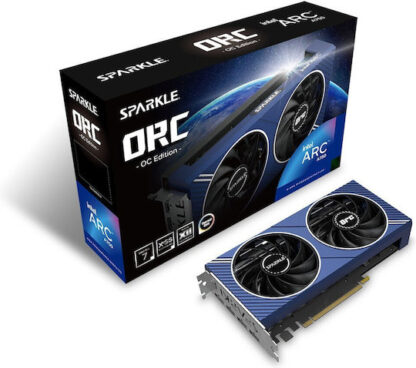 Sparkle ARC A750 8GB GDDR6 ORC OC Κάρτα Γραφικών Κωδικός: SA750C-8GOC